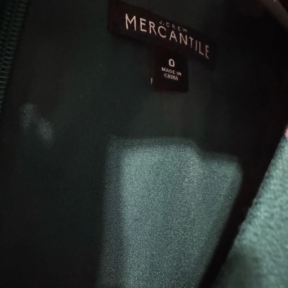 J. Crew Mercantile Floral V-Neck Dress - Pink and Green - Picture 2 of 3